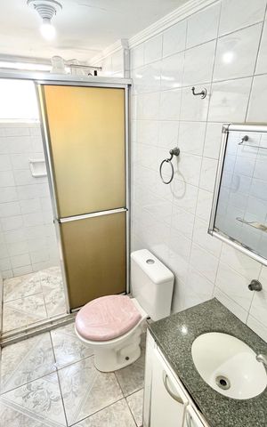 Apartamento para alugar com 49m², 2 quartos e 1 vaga Apartamento para alugar com 49m², 2 quartos e 1 vagaBanheiro