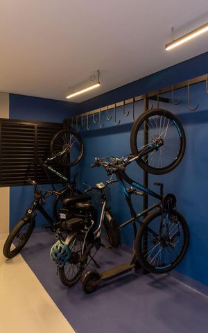 Studio para alugar com 26m², 1 quarto e sem vagaÁrea comum - Bicicletario