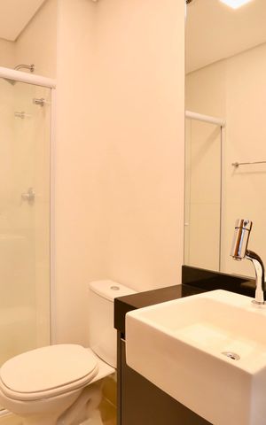 Apartamento para alugar com 55m², 1 quarto e 2 vagas