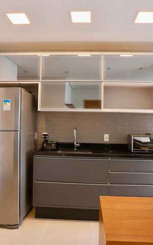Apartamento para alugar com 55m², 1 quarto e 2 vagas