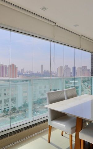 Apartamento para alugar com 55m², 1 quarto e 2 vagas
