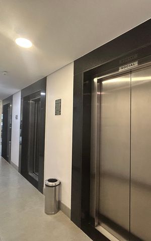 Apartamento para alugar com 55m², 1 quarto e 2 vagas