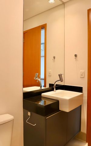 Apartamento para alugar com 55m², 1 quarto e 2 vagas