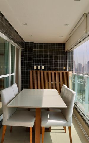 Apartamento para alugar com 55m², 1 quarto e 2 vagas