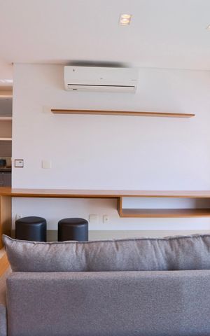 Apartamento para alugar com 55m², 1 quarto e 2 vagas
