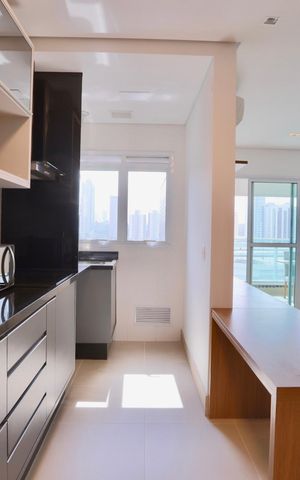 Apartamento para alugar com 55m², 1 quarto e 2 vagas