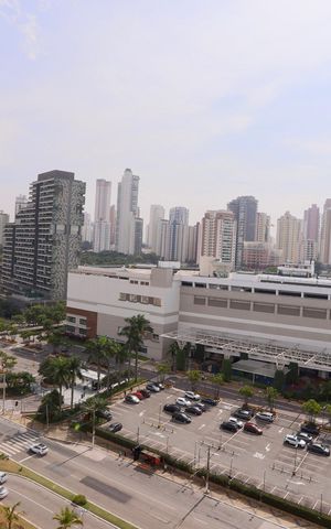 Apartamento para alugar com 55m², 1 quarto e 2 vagas
