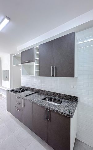 Studio à venda com 38m², 1 quarto e sem vaga Studio à venda com 38m², 1 quarto e sem vagaCozinha