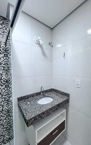 Studio para alugar com 38m², 1 quarto e sem vaga Studio para alugar com 38m², 1 quarto e sem vagaBanheiro