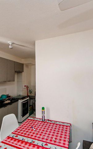 Apartamento para alugar com 40m², 2 quartos e 1 vagaSala/Cozinha