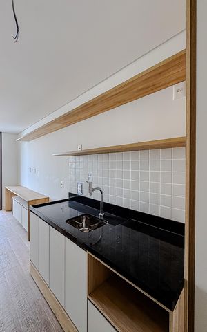Studio para alugar com 23m², 1 quarto e sem vaga Studio para alugar com 23m², 1 quarto e sem vagaCozinha