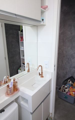 Apartamento à venda com 45m², 1 quarto e 1 vagaBanheiro