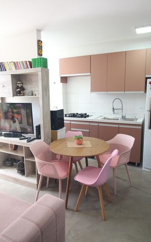 Apartamento à venda com 45m², 1 quarto e 1 vagaSala