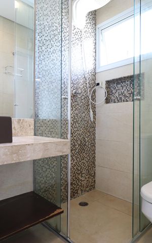Casa para alugar com 120m², 1 quarto e 1 vagaBanheiro da Suíte