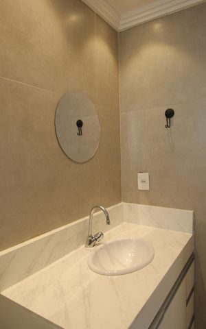 Apartamento para alugar com 169m², 3 quartos e 2 vagasTerraço - Banheiro