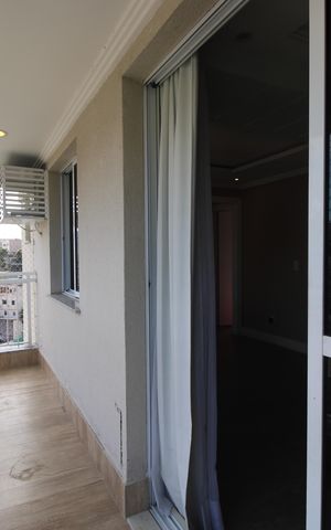 Apartamento para alugar com 169m², 3 quartos e 2 vagasSala - Varanda