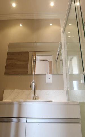 Apartamento para alugar com 169m², 3 quartos e 2 vagasBanheiro da suíte 