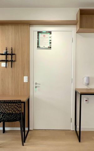 Studio para alugar com 26m², 1 quarto e sem vaga Studio para alugar com 26m², 1 quarto e sem vagaSala