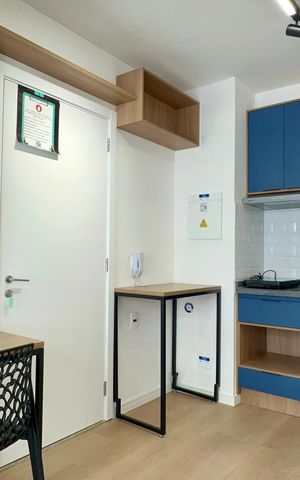Studio para alugar com 26m², 1 quarto e sem vaga Studio para alugar com 26m², 1 quarto e sem vagaSala