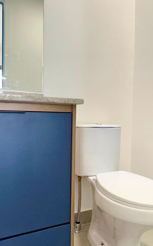 Studio para alugar com 26m², 1 quarto e sem vaga Studio para alugar com 26m², 1 quarto e sem vagaBanheiro da Suíte