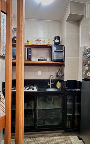 Apartamento à venda com 40m², 1 quarto e sem vaga Apartamento à venda com 40m², 1 quarto e sem vagaCozinha
