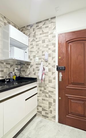 Apartamento à venda com 32m², 1 quarto e sem vagaCozinha