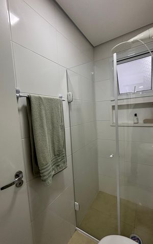 Apartamento à venda com 60m², 2 quartos e 1 vaga Apartamento à venda com 60m², 2 quartos e 1 vagaBanheiro da Suíte