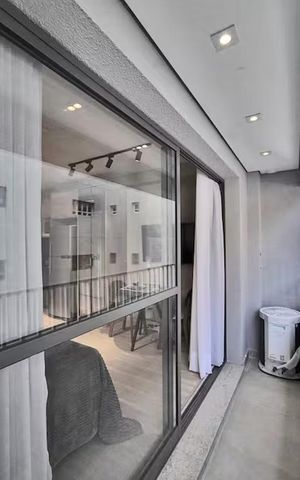 Apartamento para alugar com 28m², 1 quarto e sem vaga Apartamento para alugar com 28m², 1 quarto e sem vagaVaranda