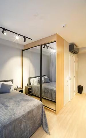 Apartamento para alugar com 28m², 1 quarto e sem vaga Apartamento para alugar com 28m², 1 quarto e sem vagaSala/Quarto