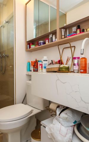 Studio à venda com 38m², 1 quarto e sem vagaBanheiro Social