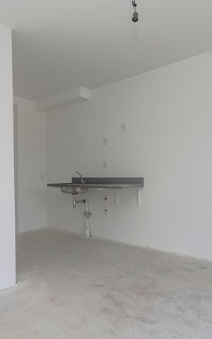 Studio para alugar com 24m², 1 quarto e sem vaga