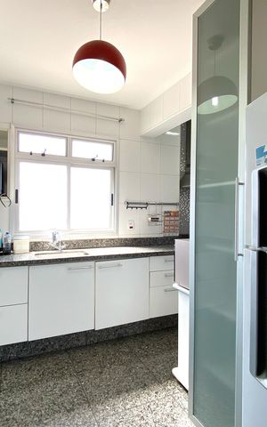 Apartamento para alugar com 107m², 3 quartos e 2 vagasCozinha