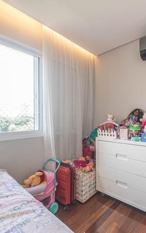 Apartamento à venda com 117m², 3 quartos e 2 vagas Apartamento à venda com 117m², 3 quartos e 2 vagasQuarto 2