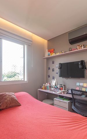 Apartamento à venda com 117m², 3 quartos e 2 vagas Apartamento à venda com 117m², 3 quartos e 2 vagasQuarto 1