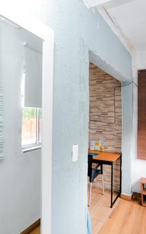 Studio para alugar com 28m², 1 quarto e sem vagaVaranda