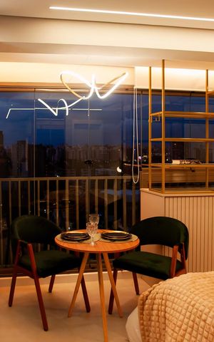 Apartamento para alugar com 34m², 1 quarto e sem vaga Apartamento para alugar com 34m², 1 quarto e sem vagaVaranda