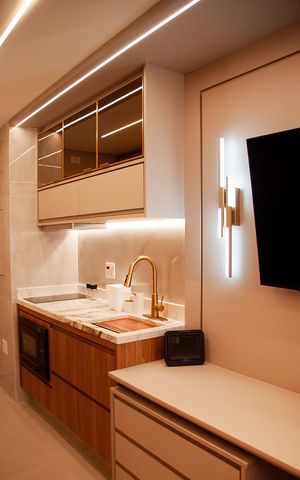 Apartamento para alugar com 34m², 1 quarto e sem vaga Apartamento para alugar com 34m², 1 quarto e sem vagaSala/Quarto