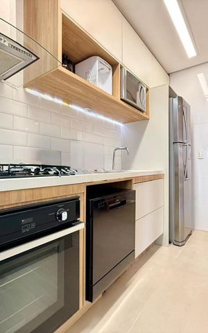 Apartamento à venda com 86m², 2 quartos e 2 vagasCozinha