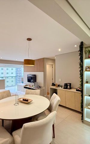Apartamento à venda com 86m², 2 quartos e 2 vagasSala