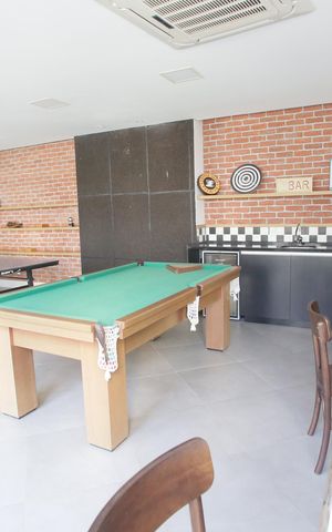 Apartamento à venda com 59m², 2 quartos e 1 vagaSalão de Jogos