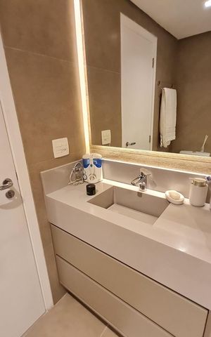 Studio à venda com 42m², 1 quarto e 1 vaga Studio à venda com 42m², 1 quarto e 1 vagaBanheiro