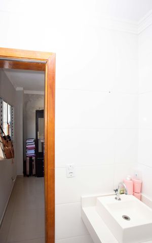 Casa à venda com 144m², 5 quartos e 3 vagasBanheiro da Suíte