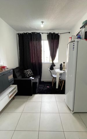 Apartamento à venda com 34m², 2 quartos e sem vaga Apartamento à venda com 34m², 2 quartos e sem vagaSala/Cozinha