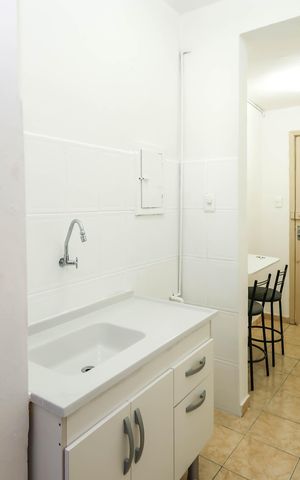 Studio para alugar com 30m², 1 quarto e sem vagacozinha