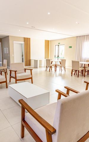 Apartamento à venda com 30m², 1 quarto e sem vaga Apartamento à venda com 30m², 1 quarto e sem vagaÁrea comum - Salão de festas