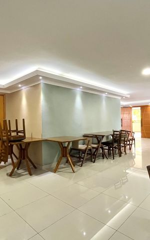 Apartamento para alugar com 68m², 1 quarto e 2 vagas Apartamento para alugar com 68m², 1 quarto e 2 vagasÁrea comum - Salão de festas
