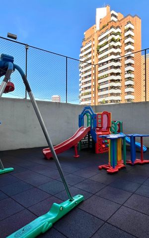Apartamento para alugar com 68m², 1 quarto e 2 vagas Apartamento para alugar com 68m², 1 quarto e 2 vagasÁrea comum - Playground