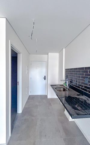 Studio para alugar com 25m², 1 quarto e sem vagaCozinha
