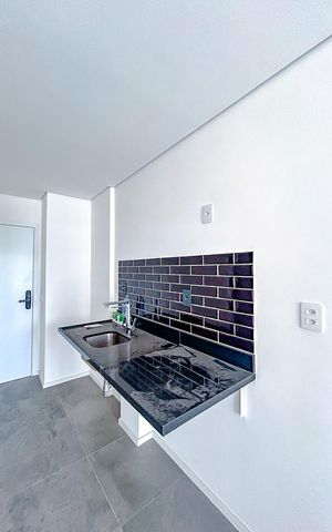 Studio para alugar com 25m², 1 quarto e sem vagaCozinha