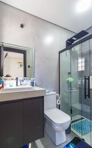Casa à venda com 151m², 3 quartos e 3 vagas Casa à venda com 151m², 3 quartos e 3 vagasBanheiro - Suíte 3